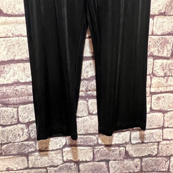 Chico's Travelers Black Pull on Pants Size XL Short - Picture 3 of 8